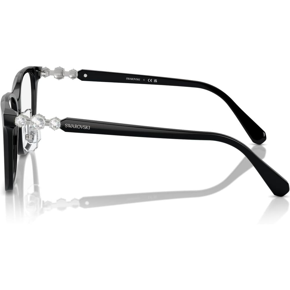 SWAROVSKI MONTURA CUADRADO SK2026D 54 MM MUJER | BLACK/DEMO LENS - 3