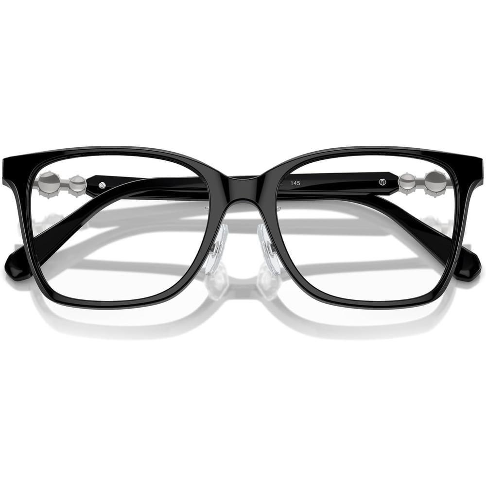 SWAROVSKI MONTURA CUADRADO SK2026D 54 MM MUJER | BLACK/DEMO LENS - 5
