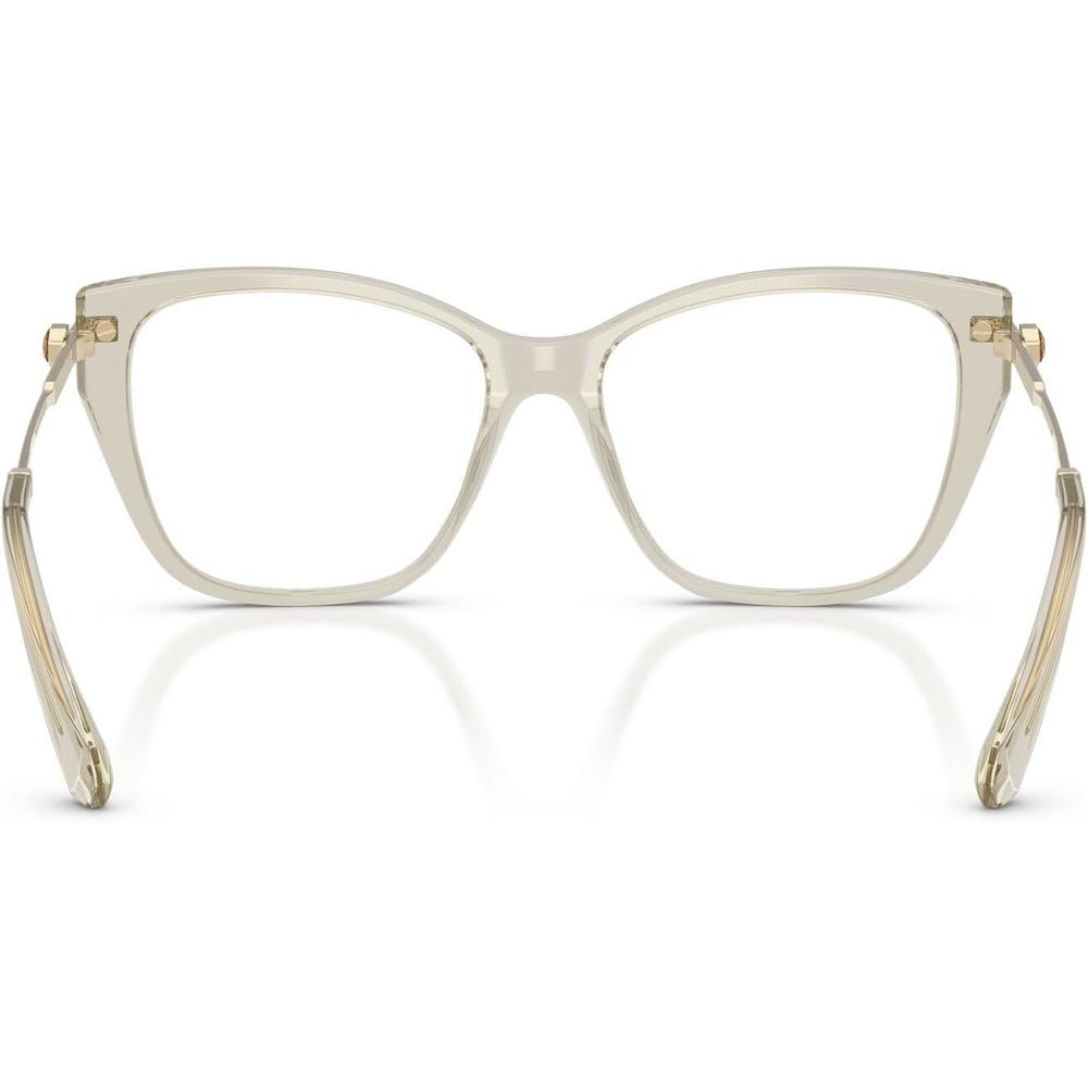 SWAROVSKI MONTURA SK2060 53 MM MUJER | TRANSPARENT BIEGE/DEMO LENS - 4