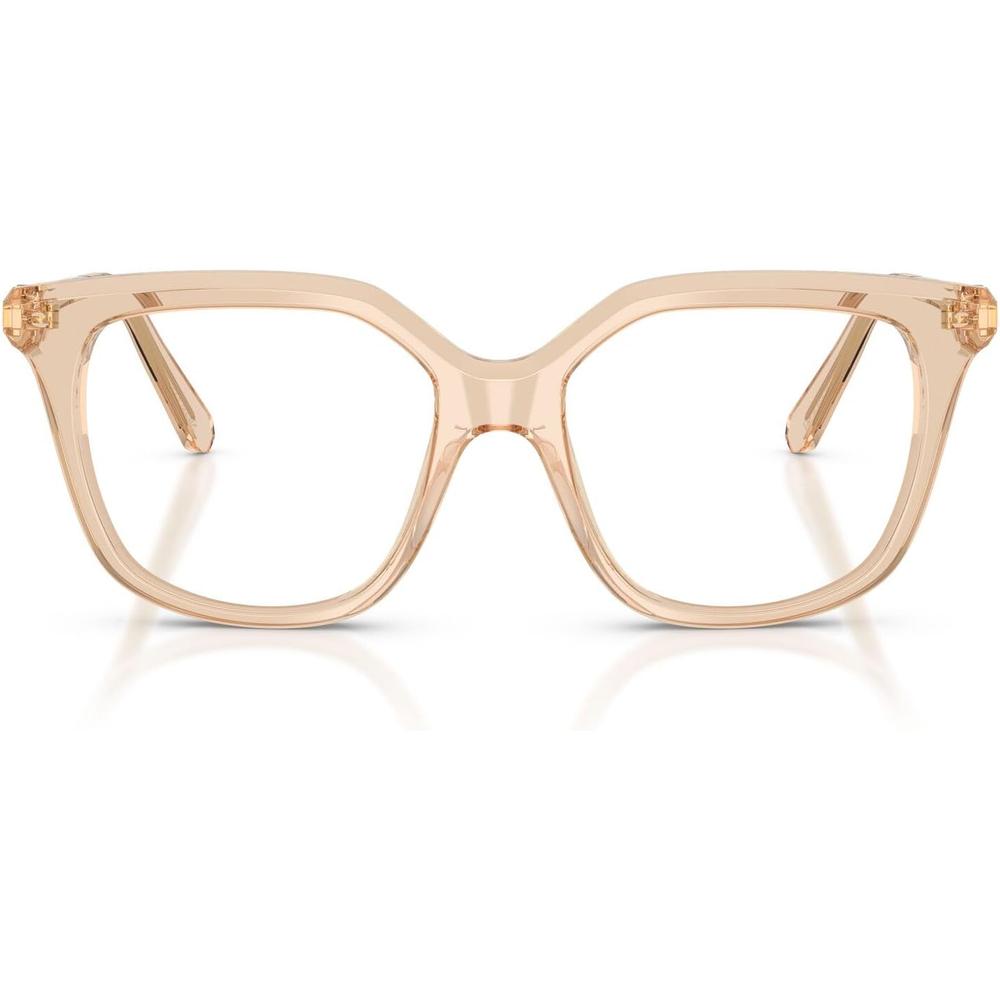 SWAROVSKI MONTURA CUADRADO SK2059 51 MM MUJER | TRANSPARENT BEIGE/DEMO LENS - 1