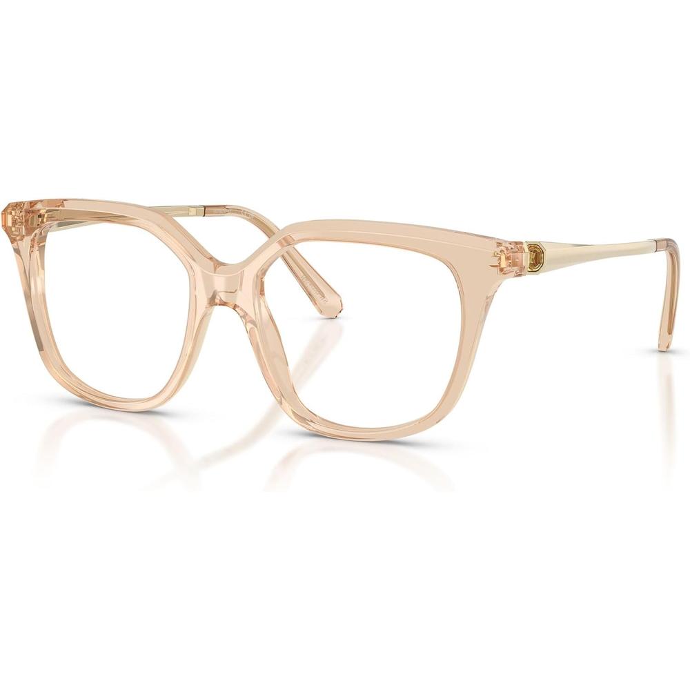 SWAROVSKI MONTURA CUADRADO SK2059 51 MM MUJER | TRANSPARENT BEIGE/DEMO LENS - 2