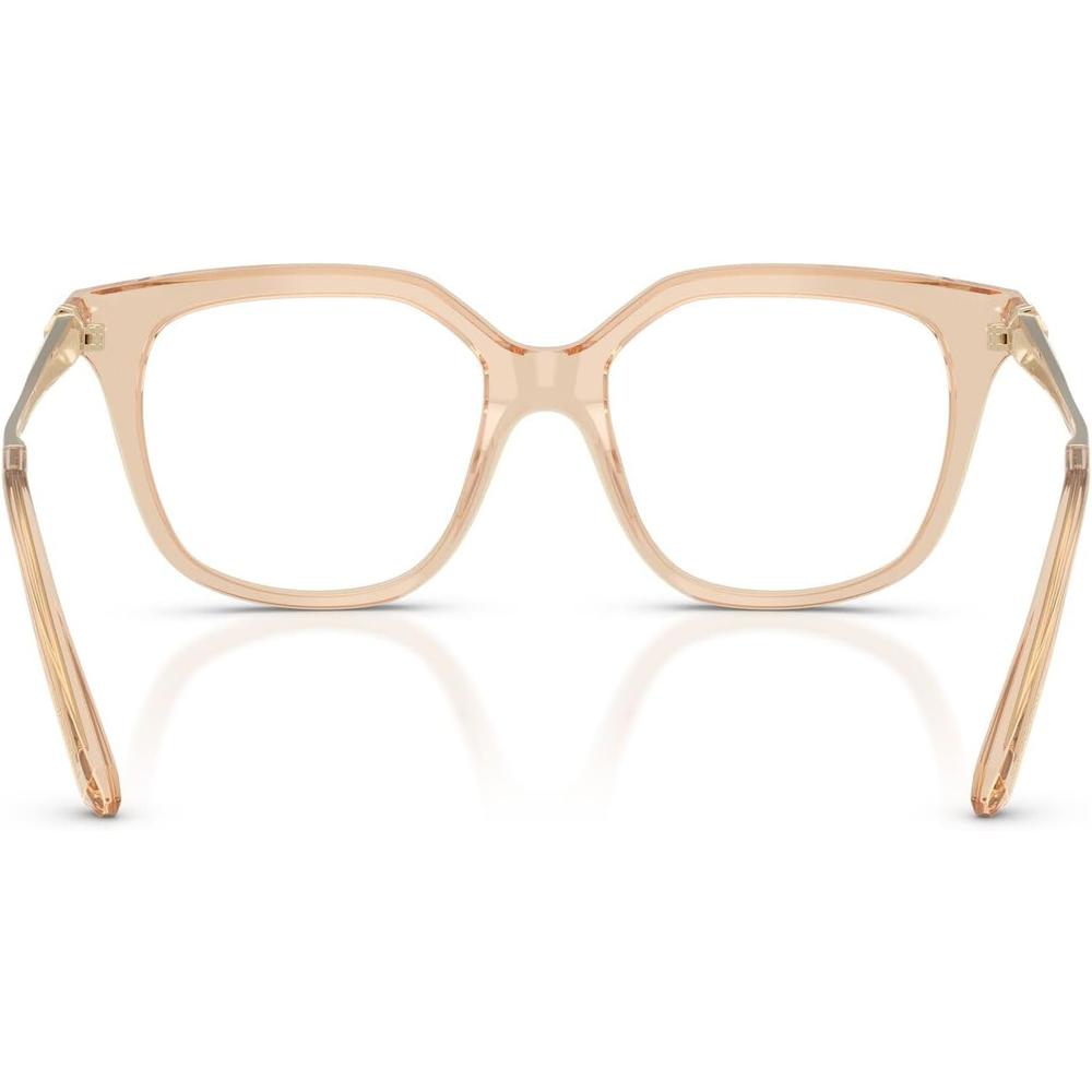 SWAROVSKI MONTURA CUADRADO SK2059 51 MM MUJER | TRANSPARENT BEIGE/DEMO LENS - 4