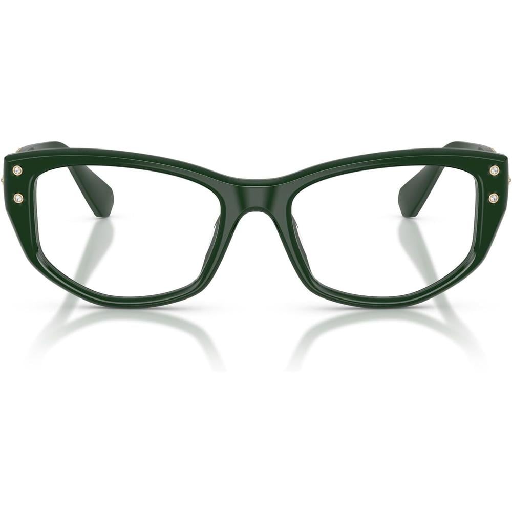 SWAROVSKI MONTURA CUADRADO SK2062U 54 MM MUJER | DARK GREEN/DEMO LENS - 1