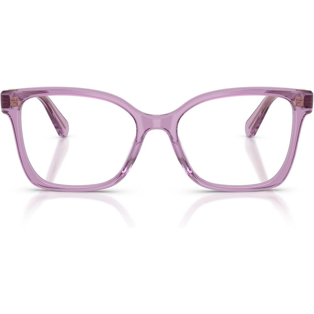 SWAROVSKI MONTURA CUADRADO SK2061 55 MM MUJER | TRANSPARENT AMETHYST/DEMO LENS - 1