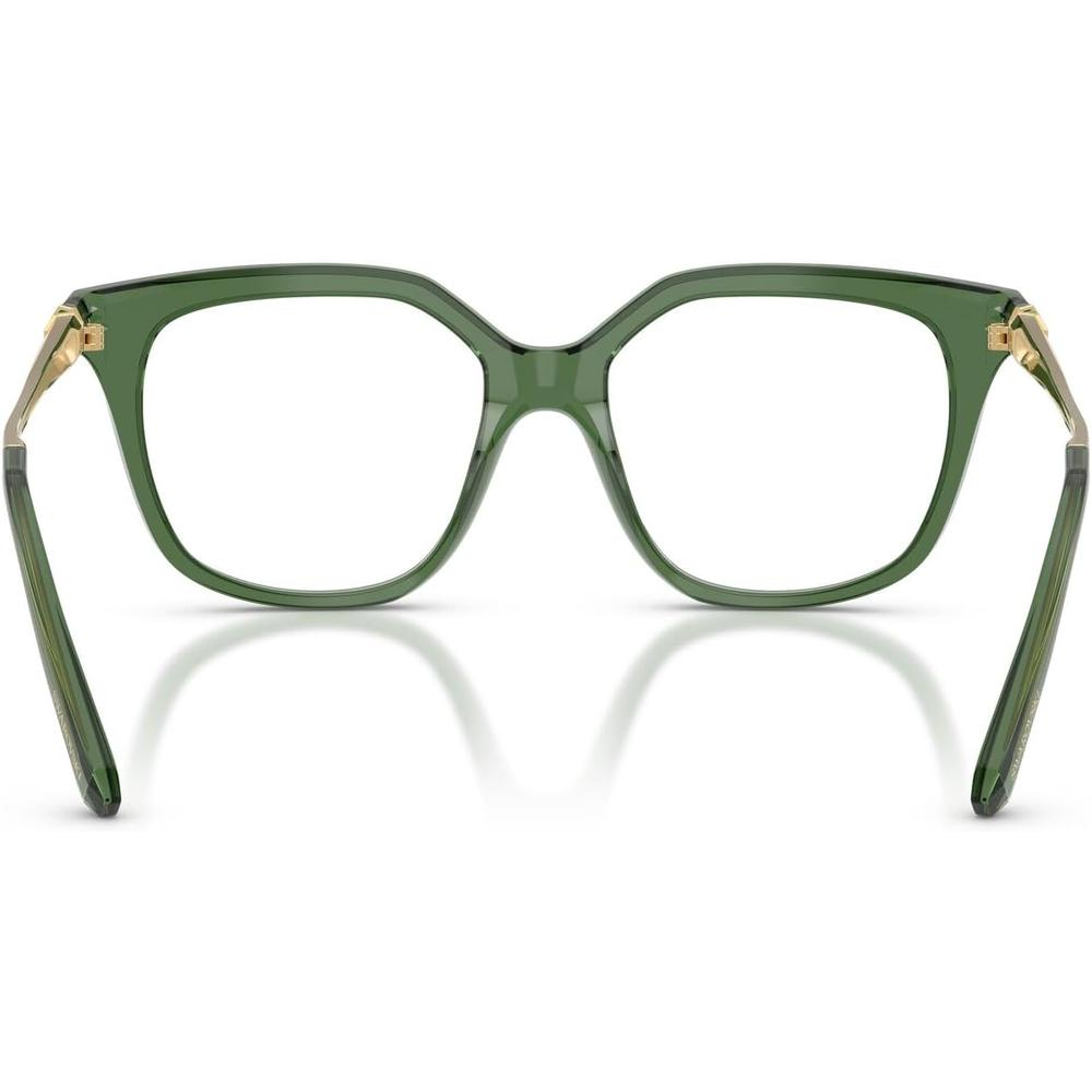 SWAROVSKI MONTURA CUADRADO SK2059 53 MM MUJER | TRANSPARENT GREEN/DEMO LENS - 4