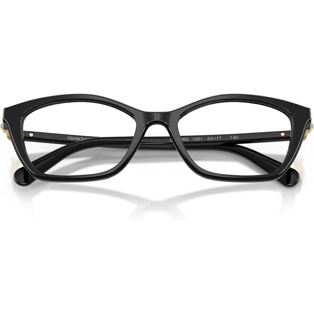 SWAROVSKI MONTURA CUADRADO SK2065 52 MM MUJER | BLACK/DEMO LENS - 5