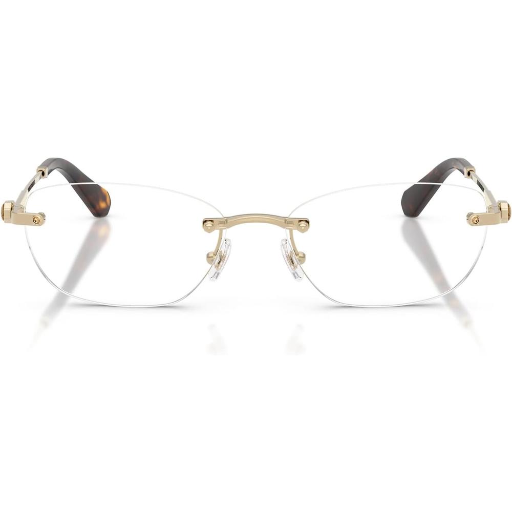 SWAROVSKI MONTURA OVAL SK1037 54 MM MUJER | PALE GOLD/DEMO LENS - 1
