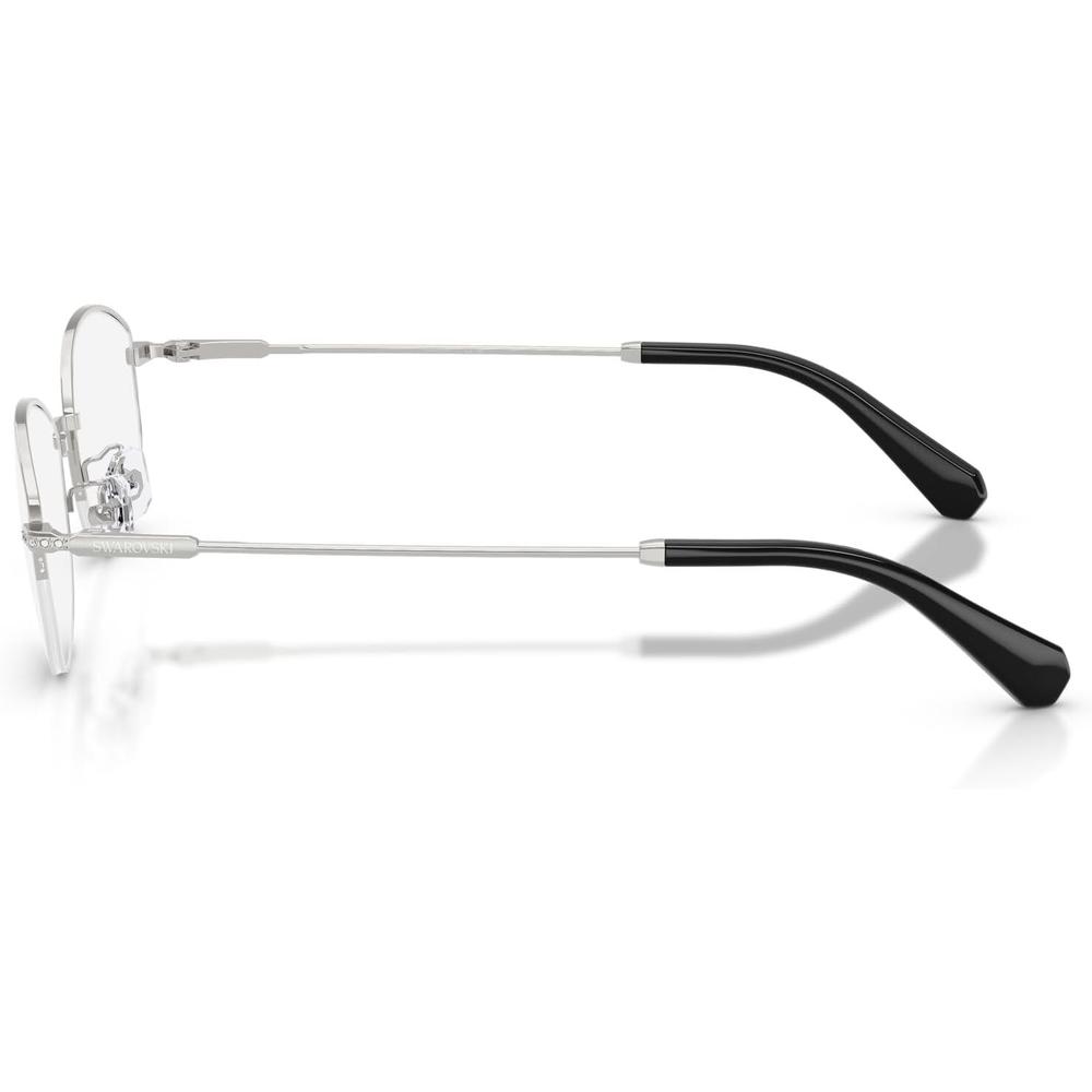 SWAROVSKI MONTURA OVAL SK1039D 54 MM MUJER | SILVER/DEMO LENS - 3