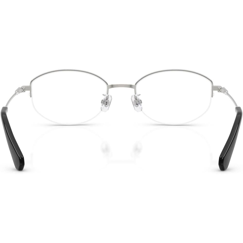 SWAROVSKI MONTURA OVAL SK1039D 54 MM MUJER | SILVER/DEMO LENS - 4