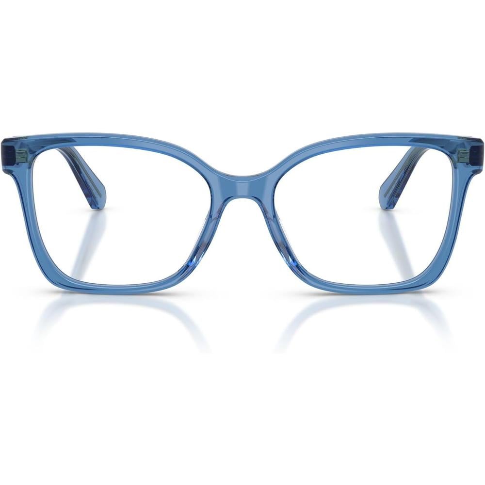 SWAROVSKI MONTURA CUADRADO SK2061 55 MM MUJER | TRANSPARENT BLUE/DEMO LENS - 1