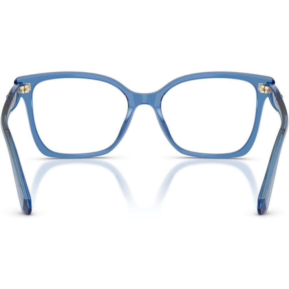 SWAROVSKI MONTURA CUADRADO SK2061 55 MM MUJER | TRANSPARENT BLUE/DEMO LENS - 4