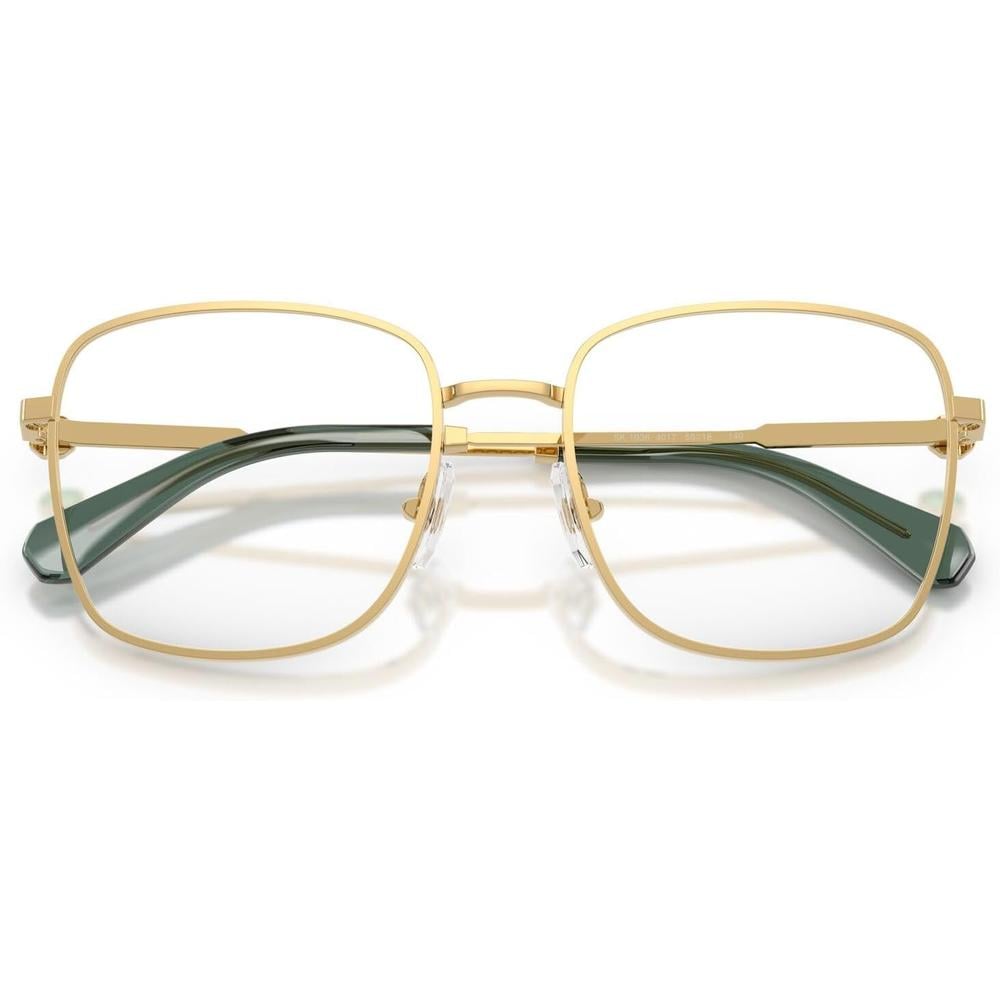 SWAROVSKI MONTURA CUADRADO SK1036 53 MM MUJER | GOLD/GREEN/DEMO LENS - 5