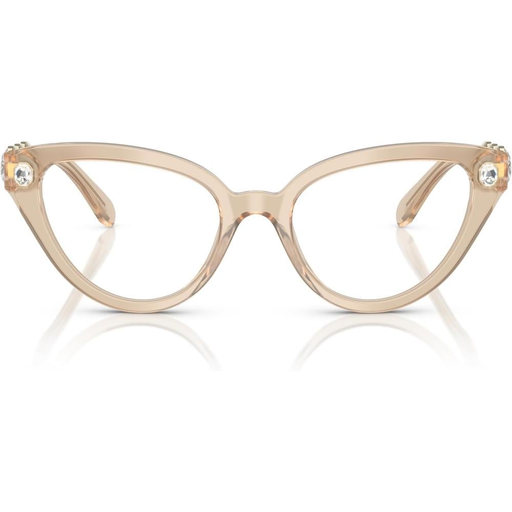 SWAROVSKI MONTURA SK2028 51 MM MUJER | MILKY BEIGE/DEMO LENS - 1