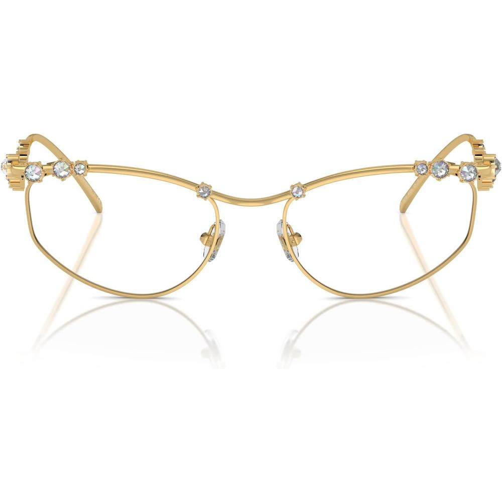 SWAROVSKI MONTURA SK1015 55 MM MUJER | GOLD/DEMO LENS - 1