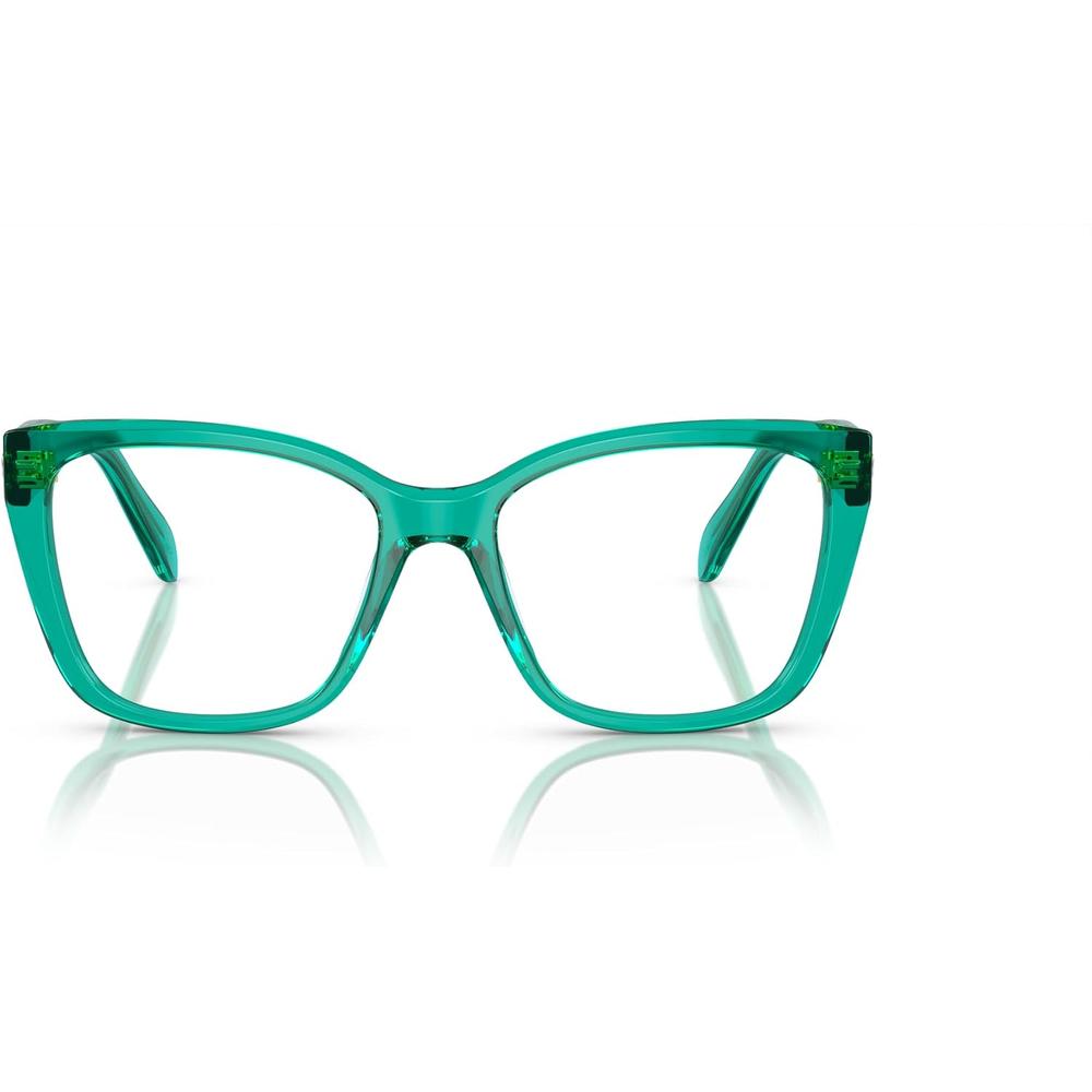 SWAROVSKI MONTURA CUADRADO SK2008 53 MM MUJER | CRYSTAL GREEN/DEMO LENS - 1