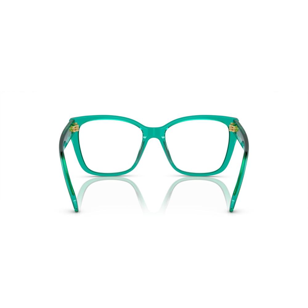 SWAROVSKI MONTURA CUADRADO SK2008 53 MM MUJER | CRYSTAL GREEN/DEMO LENS - 4