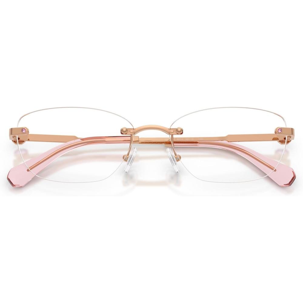 SWAROVSKI MONTURA OVAL SK1037 54 MM MUJER | ROSE GOLD/DEMO LENS - 5