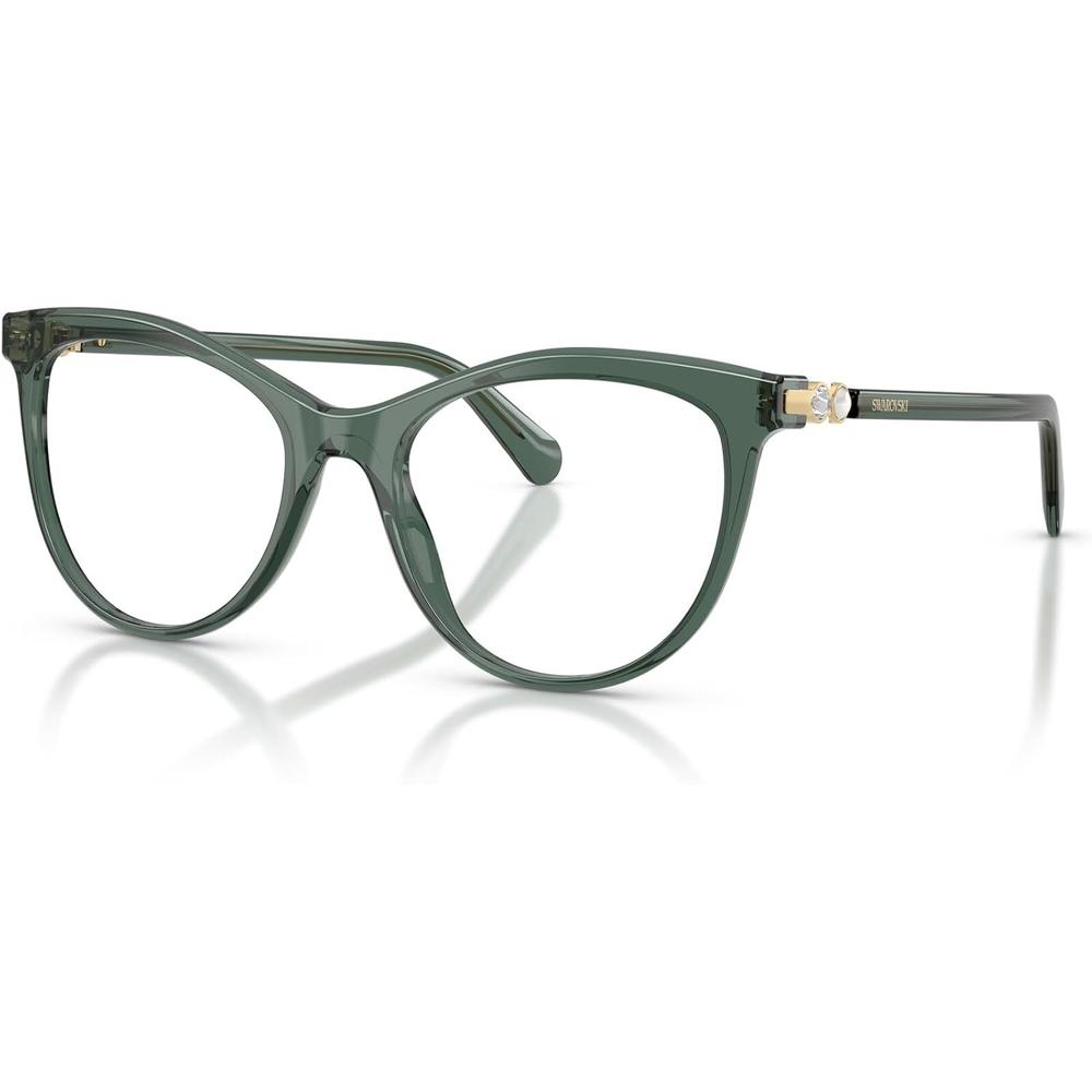 SWAROVSKI MONTURA SK2064 53 MM MUJER | TRANSPARENT GREEN/DEMO LENS - 2
