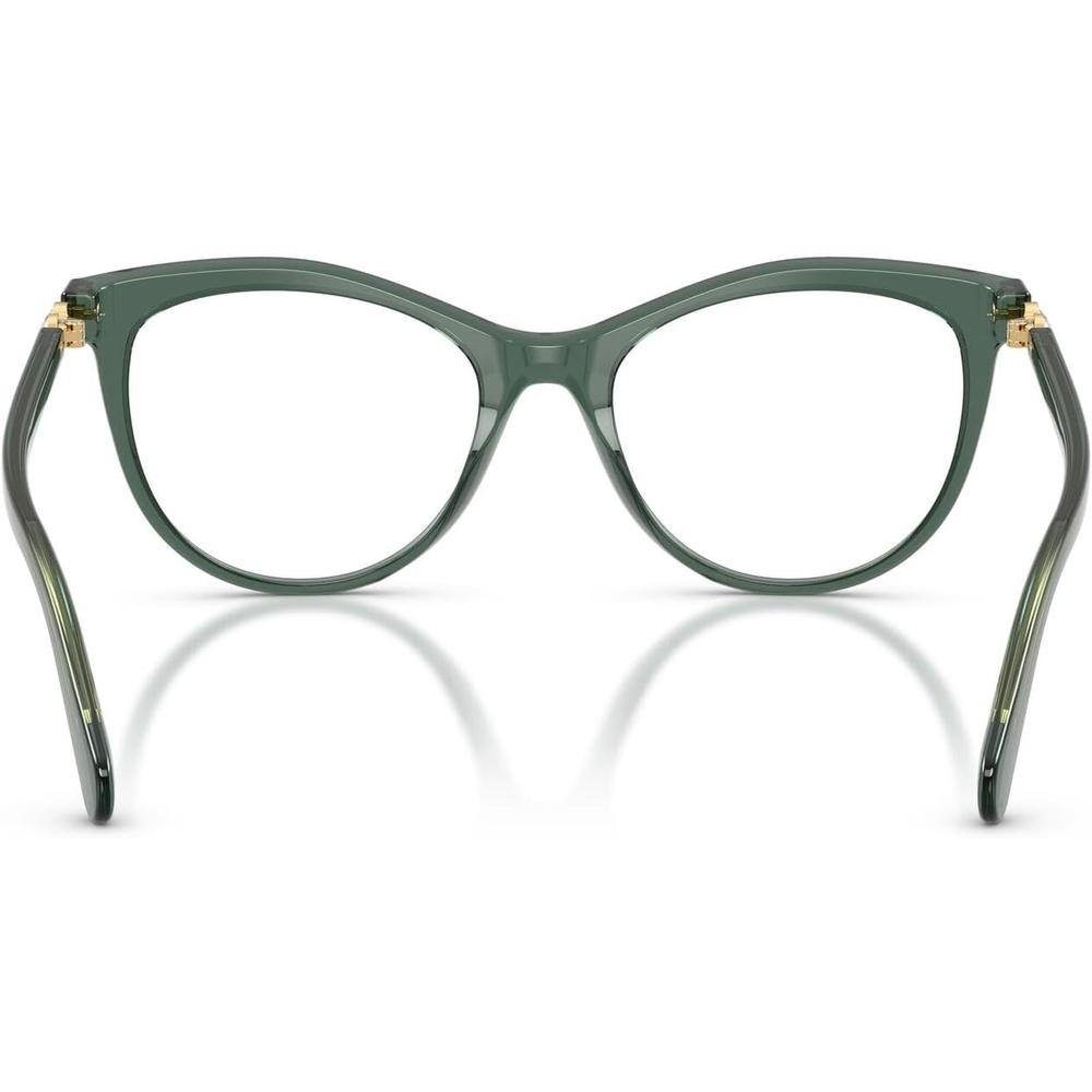 SWAROVSKI MONTURA SK2064 53 MM MUJER | TRANSPARENT GREEN/DEMO LENS - 4