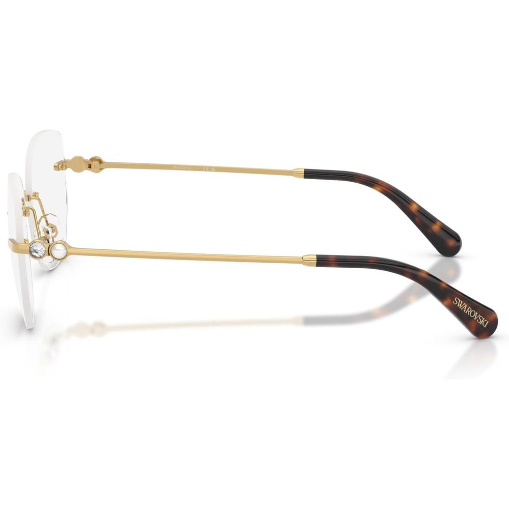SWAROVSKI MONTURA SK1038 56 MM MUJER | GOLD/DEMO LENS - 3
