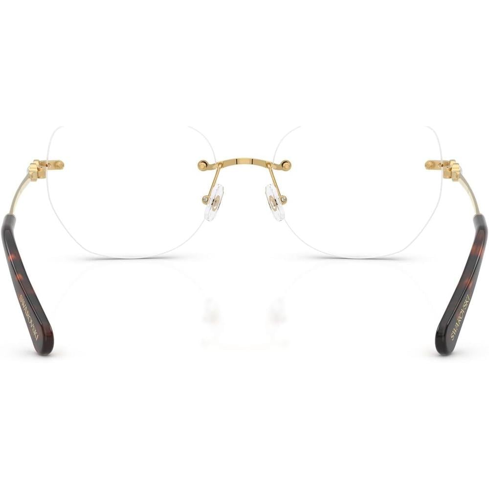 SWAROVSKI MONTURA SK1038 56 MM MUJER | GOLD/DEMO LENS - 4