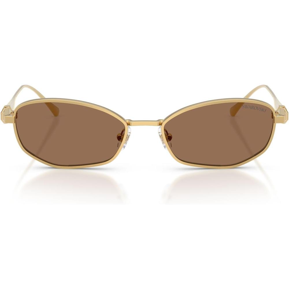 SWAROVSKI LENTES DE SOL SK7042 55 MM MUJER | GOLD/DARK BROWN - 1