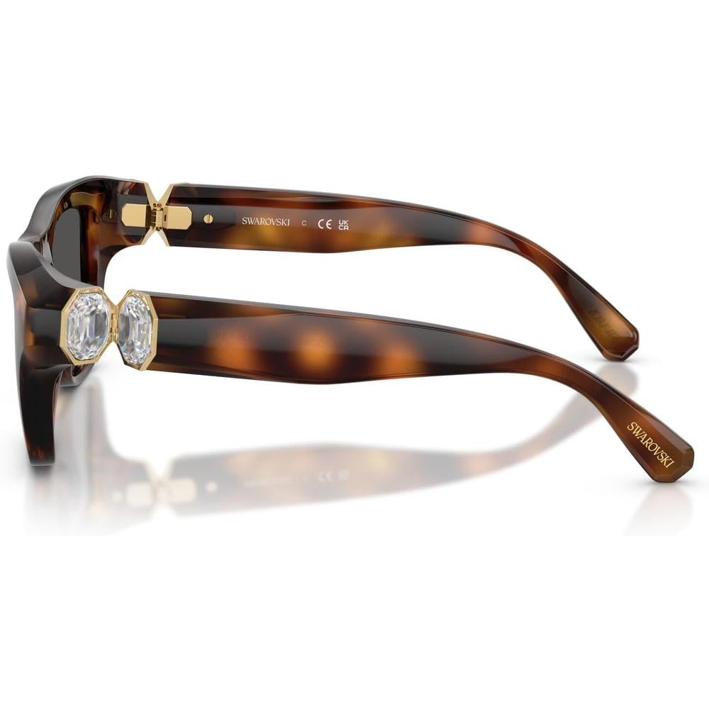 SWAROVSKI LENTES DE SOL SK6056U 50 MM MUJER | HAVANA/DARK GREY - 3