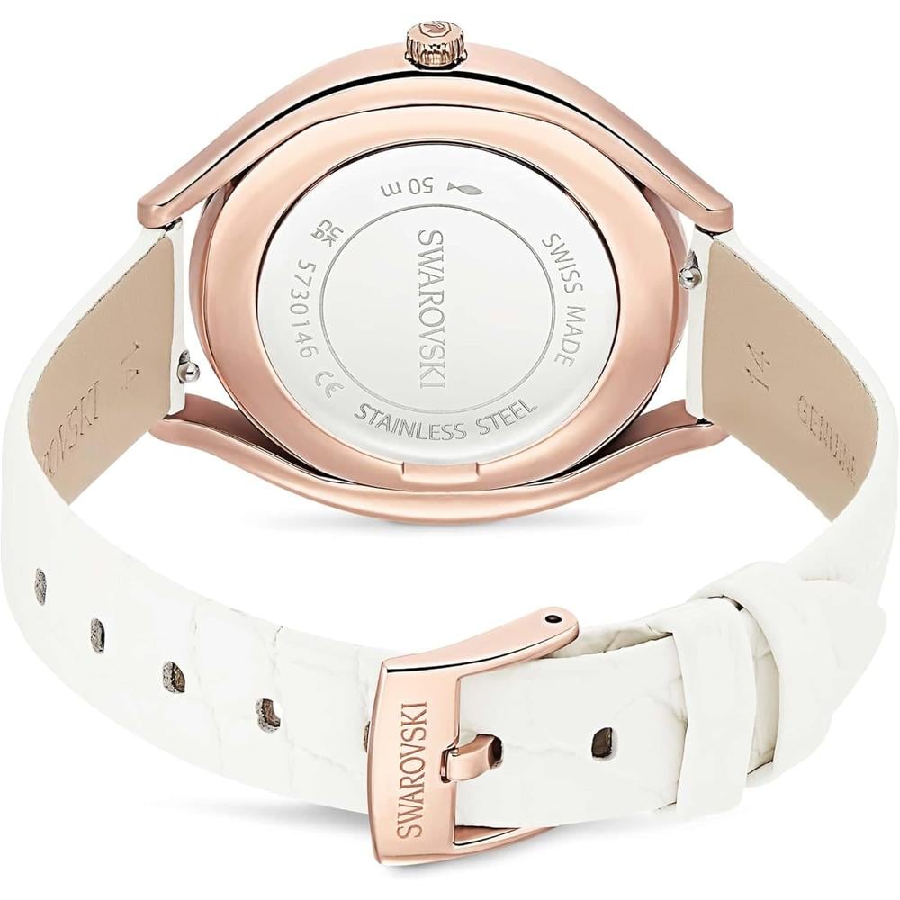 SWAROVSKI RELOJ CRYSTALLINE AURA PARA MUJER | WHITE, ROSE GOLD-TONE FINISH - 3