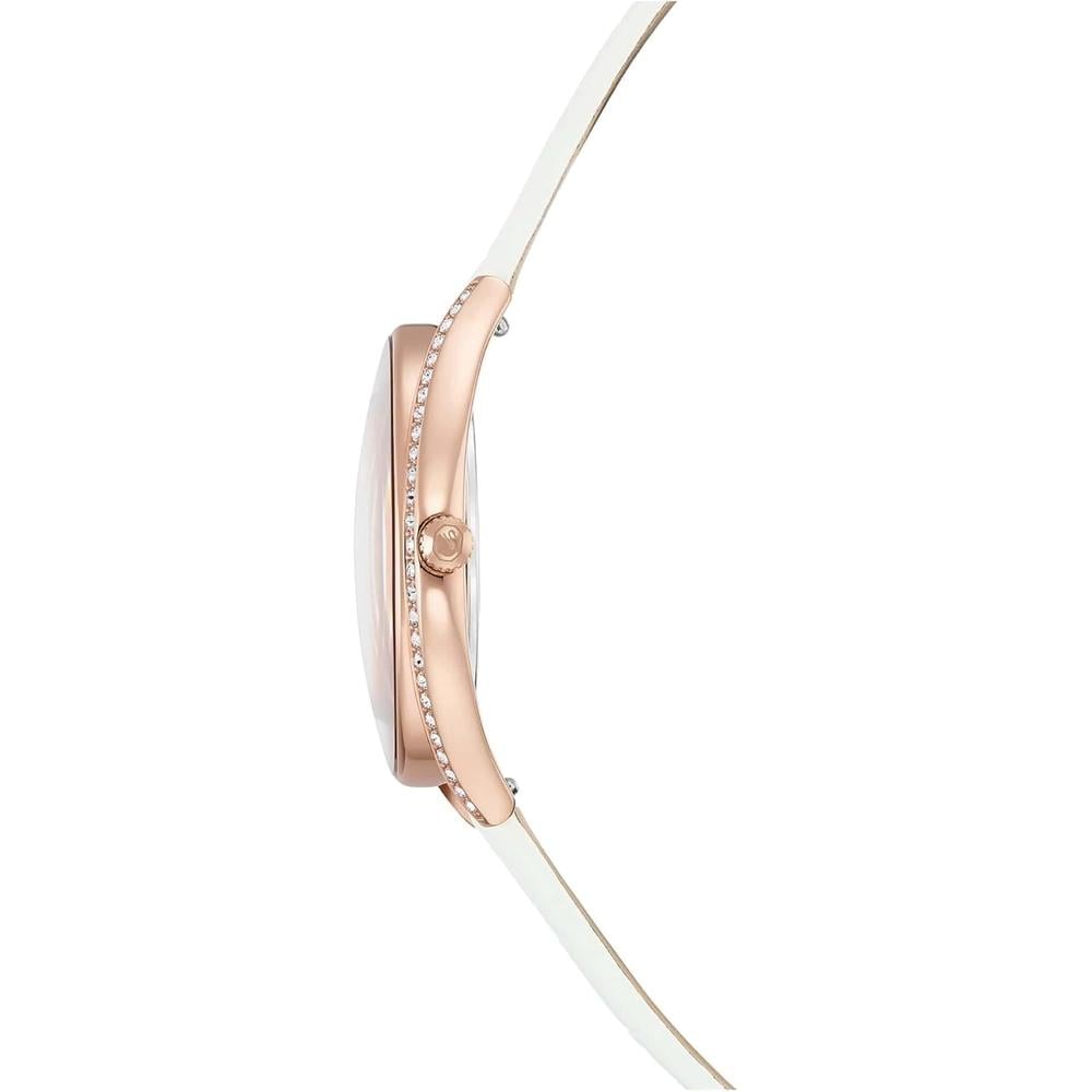 SWAROVSKI RELOJ CRYSTALLINE AURA PARA MUJER | WHITE, ROSE GOLD-TONE FINISH - 5