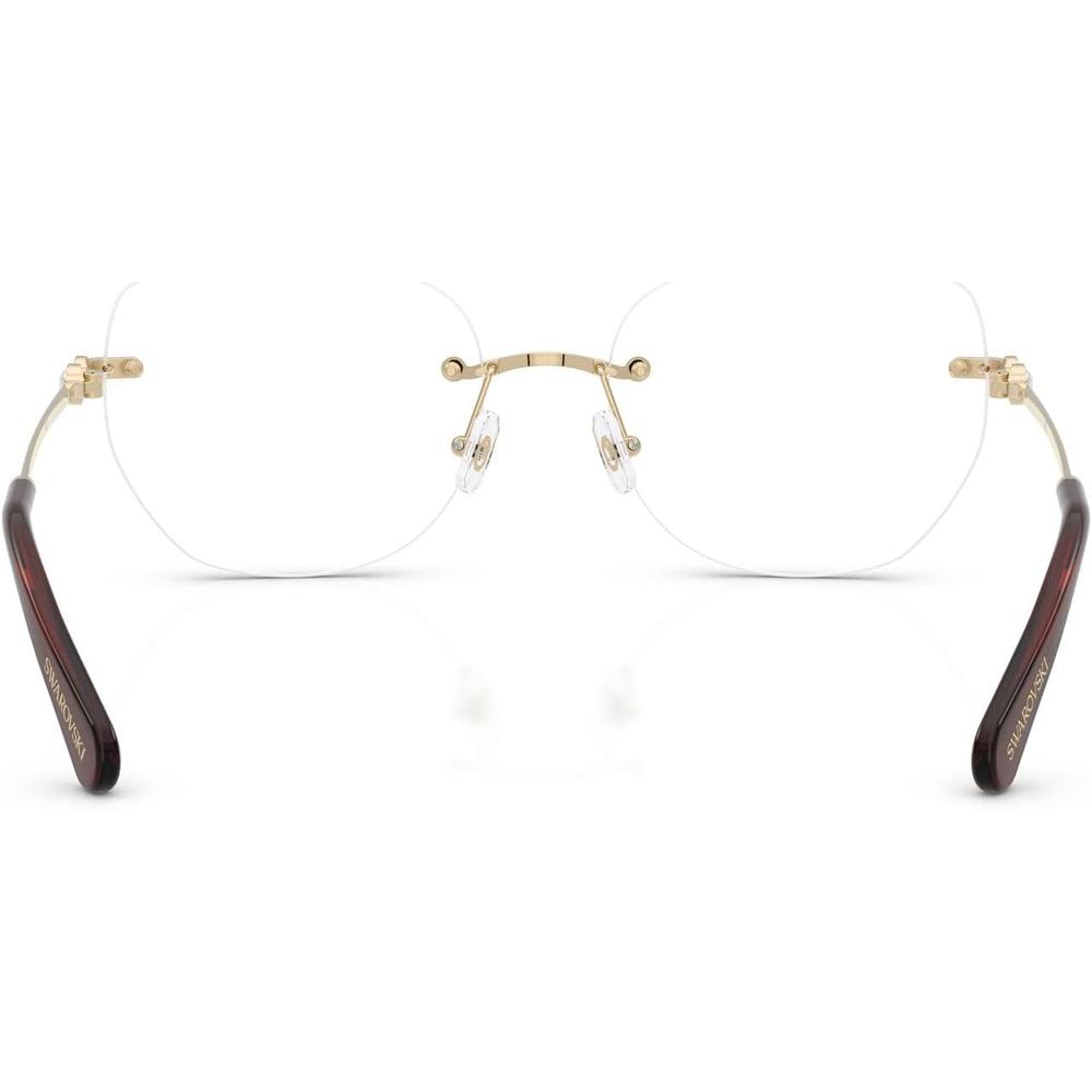 SWAROVSKI MONTURA SK1038 54 MM MUJER | PALE GOLD/DEMO LENS - 4