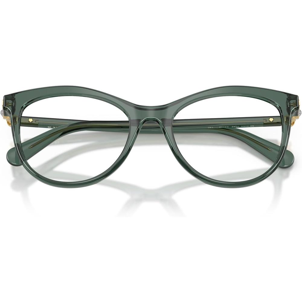 SWAROVSKI MONTURA SK2064 51 MM MUJER | TRANSPARENT GREEN/DEMO LENS - 5