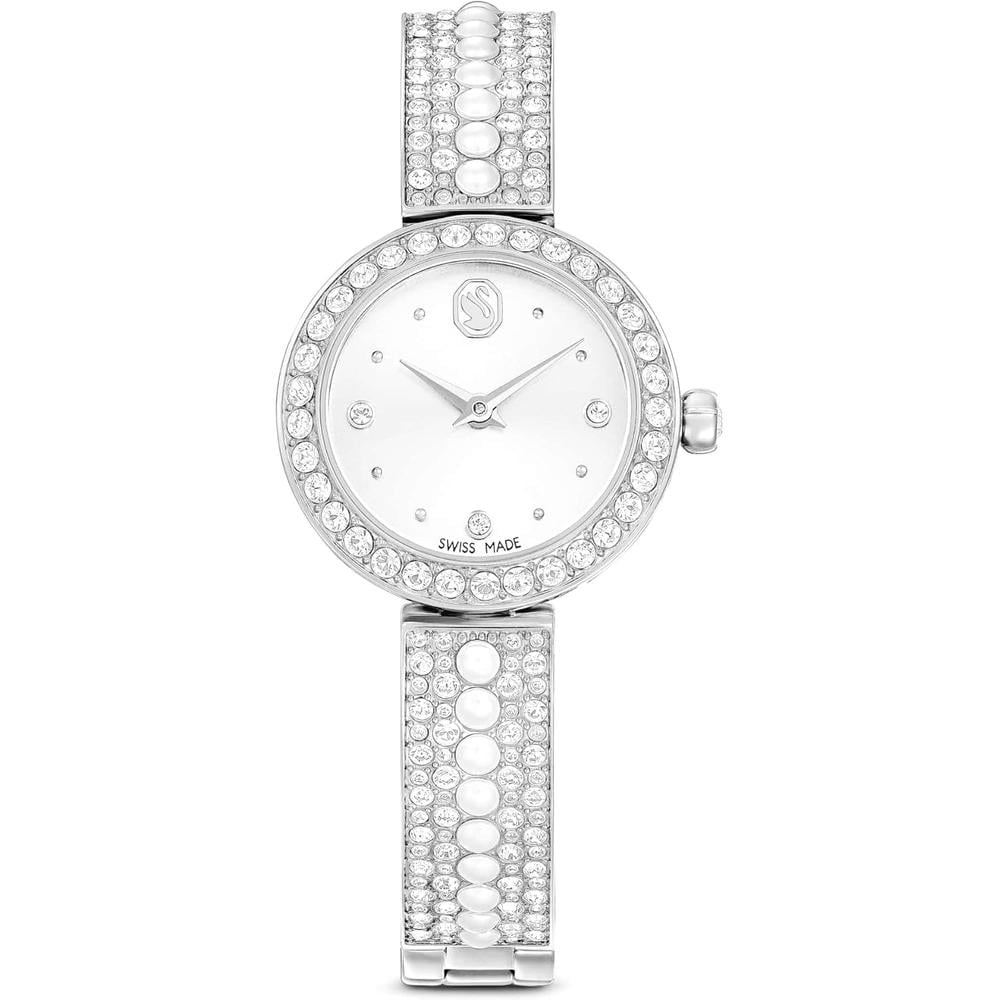 SWAROVSKI RELOJ MATRIX PEARL BANGLE PARA MUJER | WHITE - 1