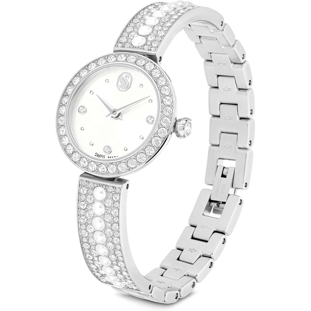 SWAROVSKI RELOJ MATRIX PEARL BANGLE PARA MUJER | WHITE - 2
