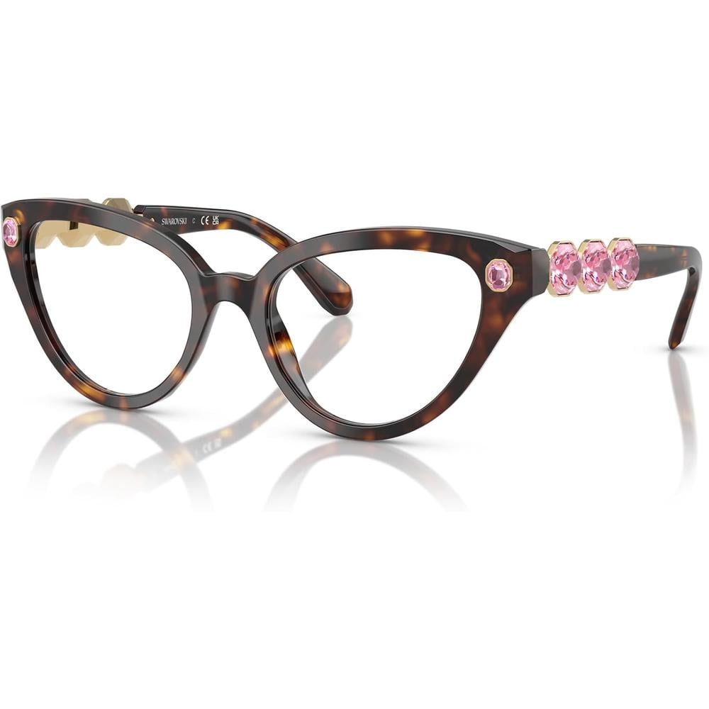 SWAROVSKI MONTURA SK2028 51 MM MUJER | HAVANA/DEMO LENS - 2