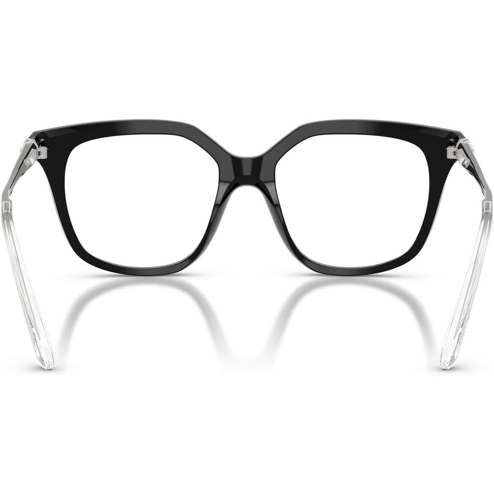 SWAROVSKI MONTURA CUADRADO SK2059 53 MM MUJER | BLACK/DEMO LENS - 4