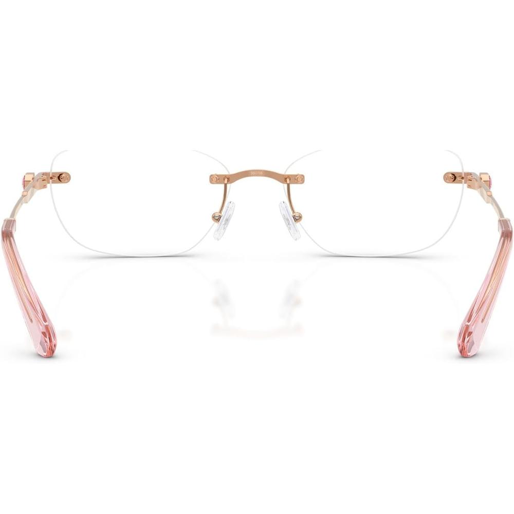SWAROVSKI MONTURA OVAL SK1037 56 MM MUJER | ROSE GOLD/DEMO LENS - 4