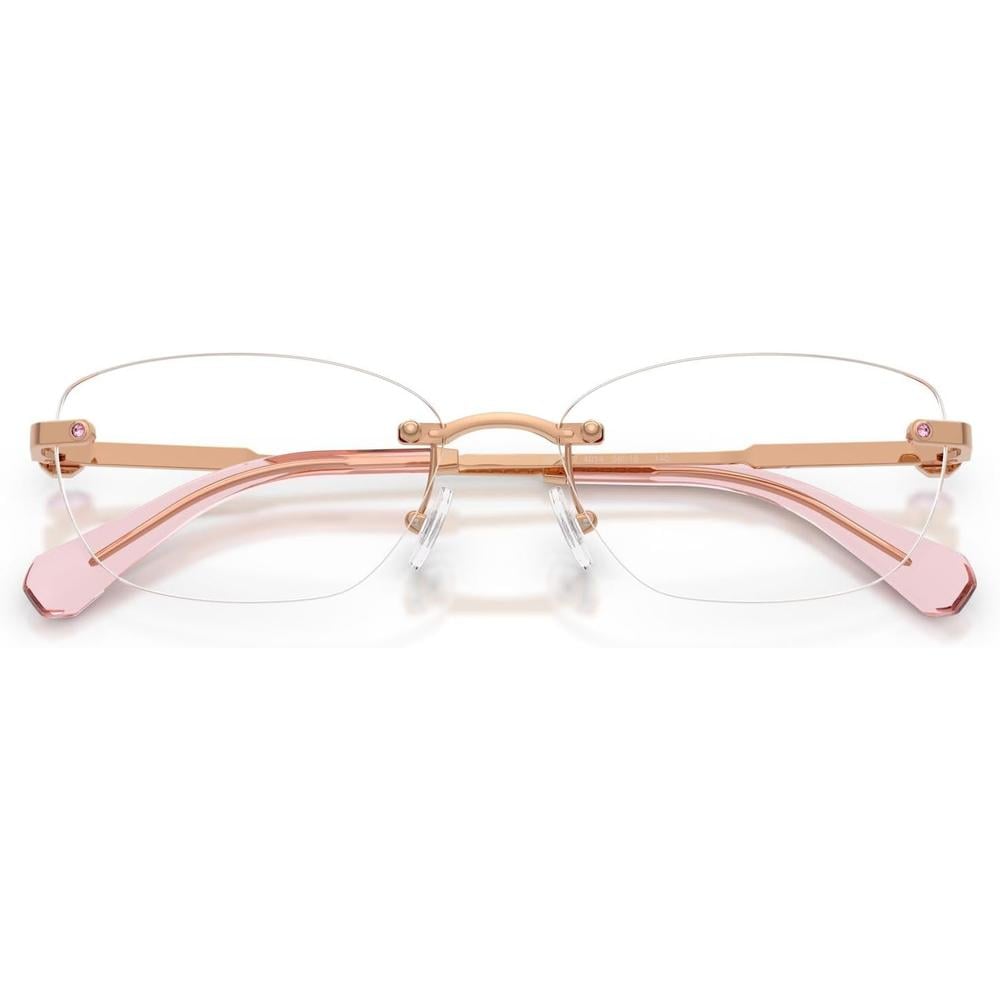 SWAROVSKI MONTURA OVAL SK1037 56 MM MUJER | ROSE GOLD/DEMO LENS - 5