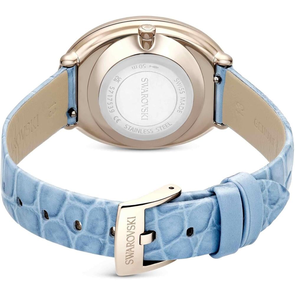 SWAROVSKI RELOJ IMBER PARA MUJER | BLUE / CHAMPAGNE GOLD-TONE - 3
