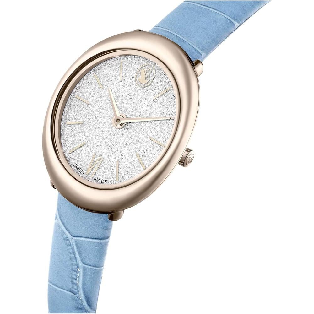 SWAROVSKI RELOJ IMBER PARA MUJER | BLUE / CHAMPAGNE GOLD-TONE - 4