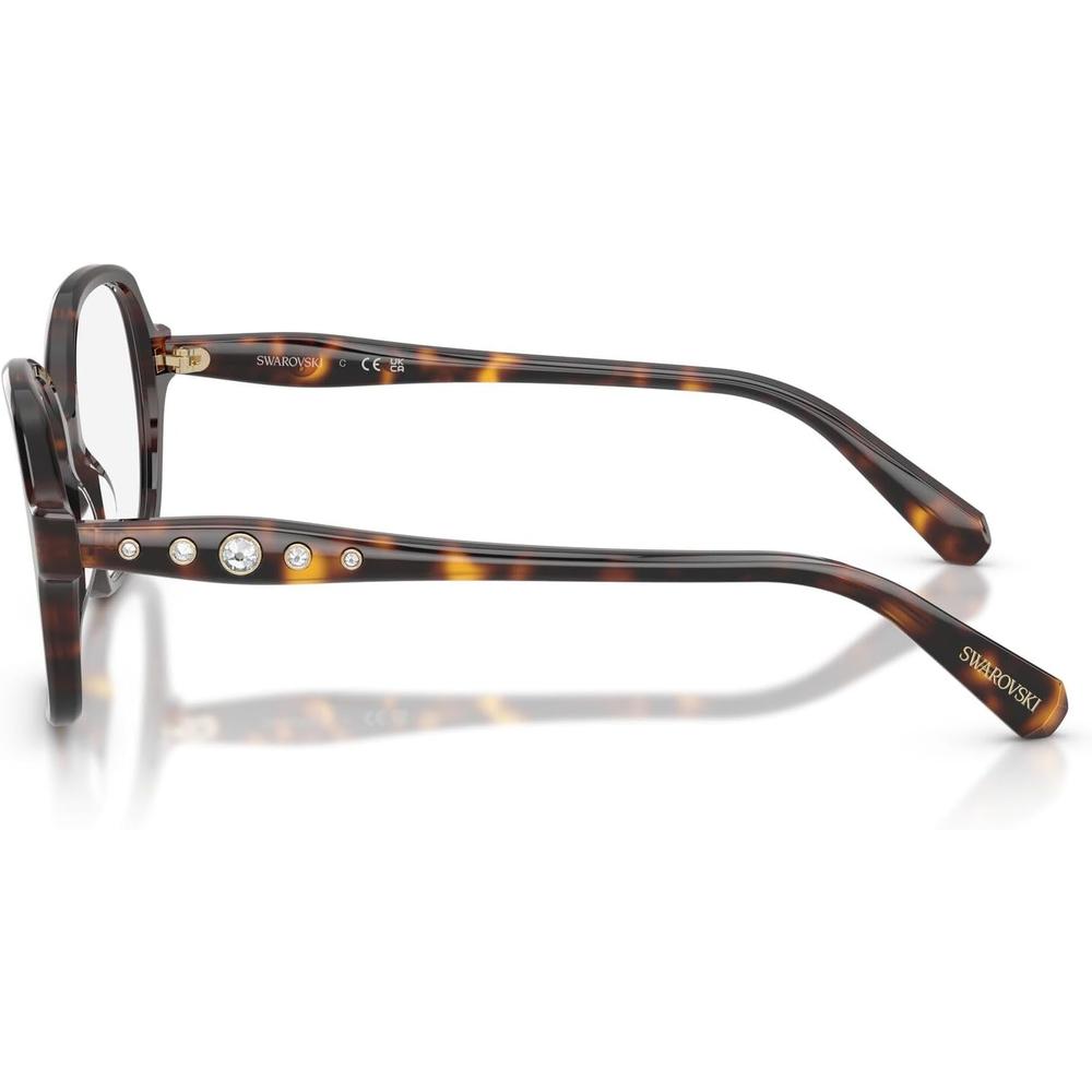 SWAROVSKI MONTURA CUADRADO SK2063 54 MM MUJER | HAVANA/DEMO LENS - 3