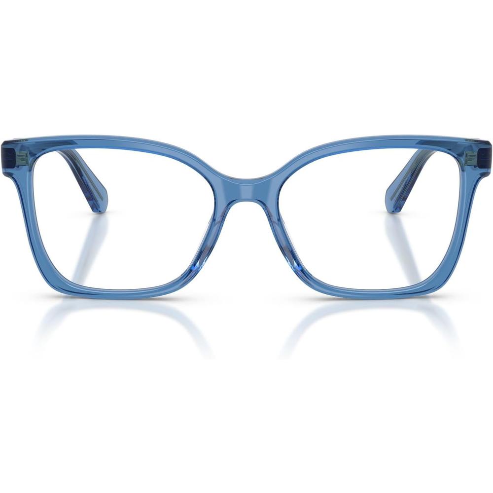 SWAROVSKI MONTURA CUADRADO SK2061 53 MM MUJER | TRANSPARENT BLUE/DEMO LENS - 1