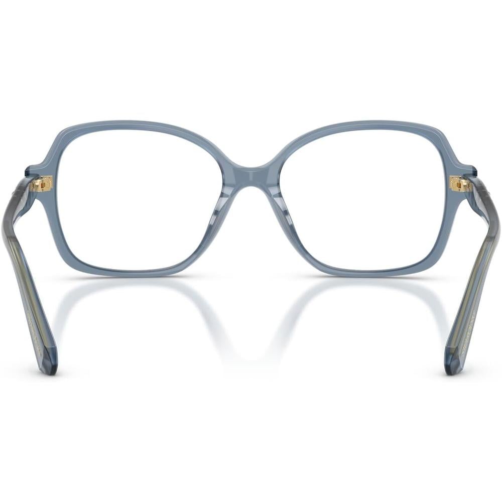 SWAROVSKI MONTURA CUADRADO SK2063 54 MM MUJER | MILKY LIGHT BLUE/DEMO LENS - 4