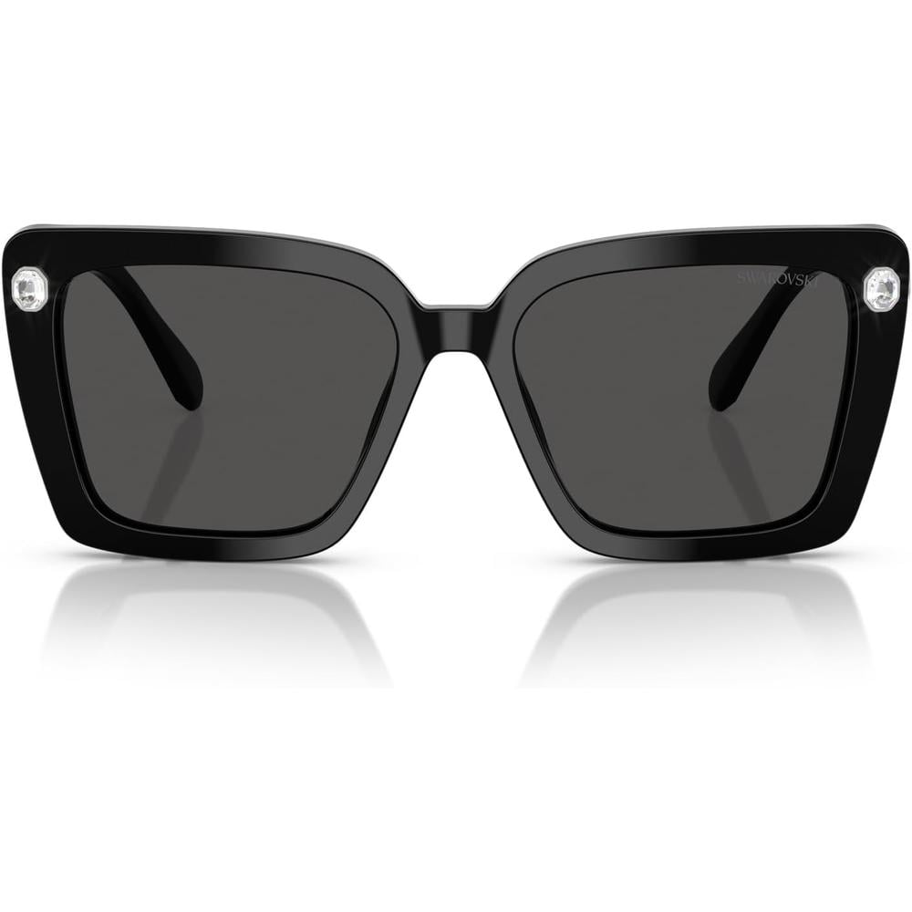 SWAROVSKI LENTES DE SOL CUADRADO SK6032 55 MM MUJER | BLACK/DARK GREY - 1
