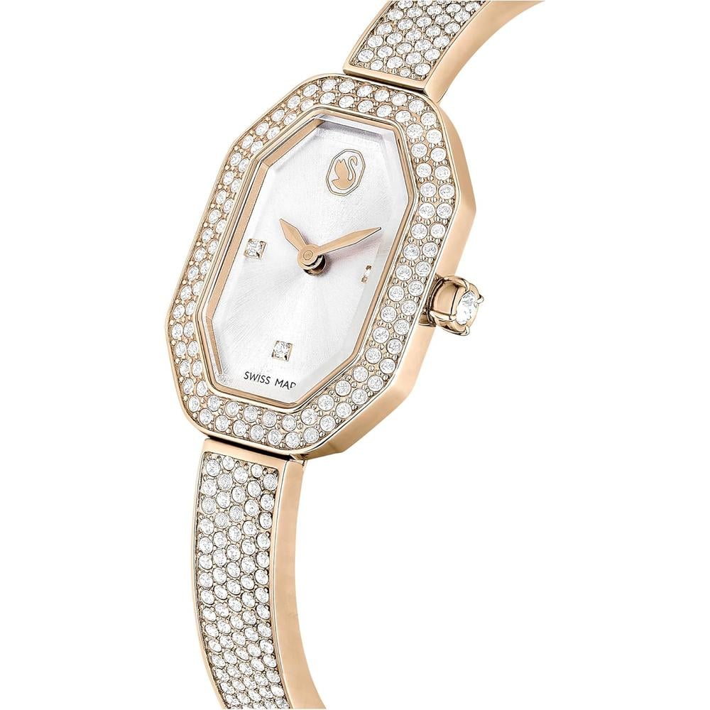 SWAROVSKI RELOJ DEXTERA BANGLE PARA MUJER | CHAMPAGNE GOLD - 4