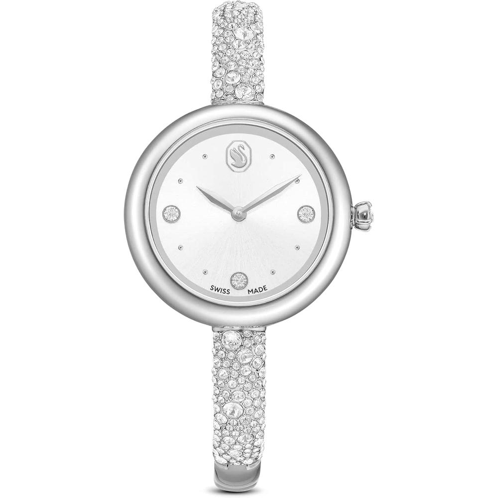 SWAROVSKI RELOJ SUBLIMA BANGLE PARA MUJER | SILVER TONE - 1