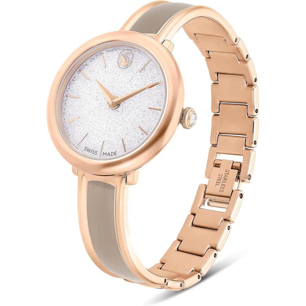 SWAROVSKI RELOJ CRYSTALLINE LUSTRE PARA MUJER | ROSE GOLD TONE METAL BAND - 2