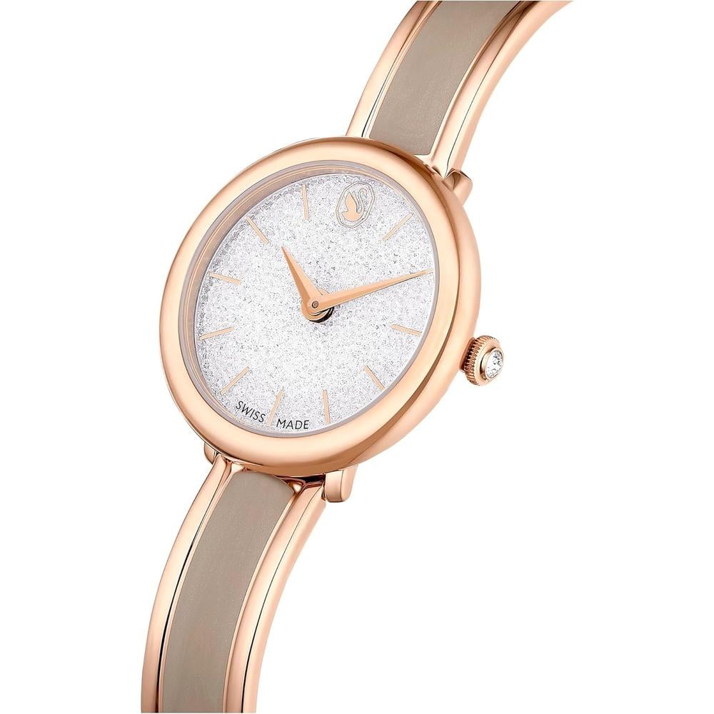 SWAROVSKI RELOJ CRYSTALLINE LUSTRE PARA MUJER | ROSE GOLD TONE METAL BAND - 4