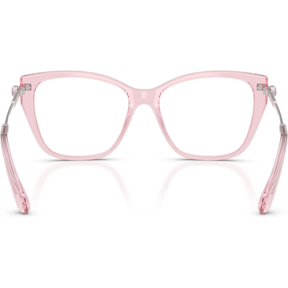 SWAROVSKI MONTURA SK2060 53 MM MUJER | TRANSPARENT PINK/DEMO LENS - 4