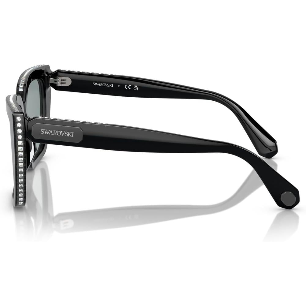 SWAROVSKI LENTES DE SOL CUADRADO SK6013 54 MM MUJER | BLACK/DARK GREY - 3