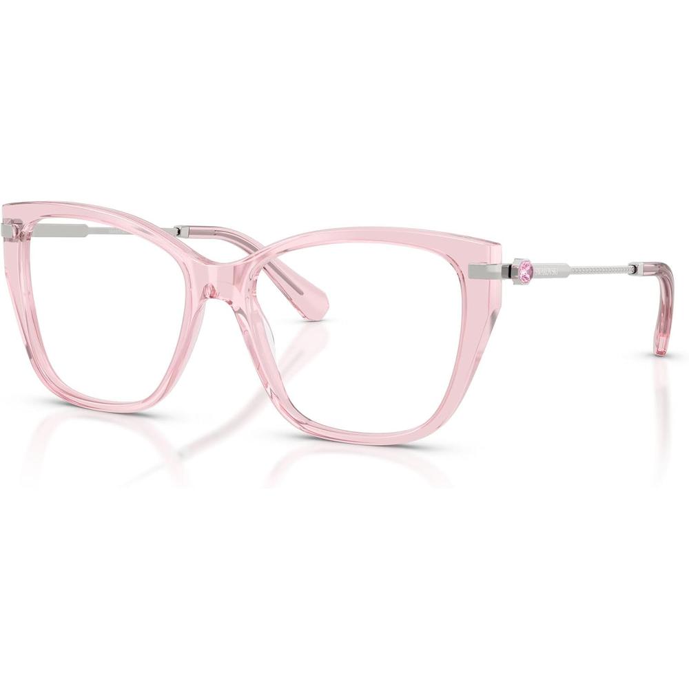 SWAROVSKI MONTURA SK2060 55 MM MUJER | TRANSPARENT PINK/DEMO LENS - 2